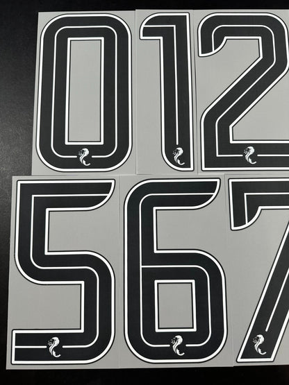 2024 2025 OFFICIAL ELMS UK SCOTTISH SPFL BLACK PLAYER SIZE SHIRT NUMBERS