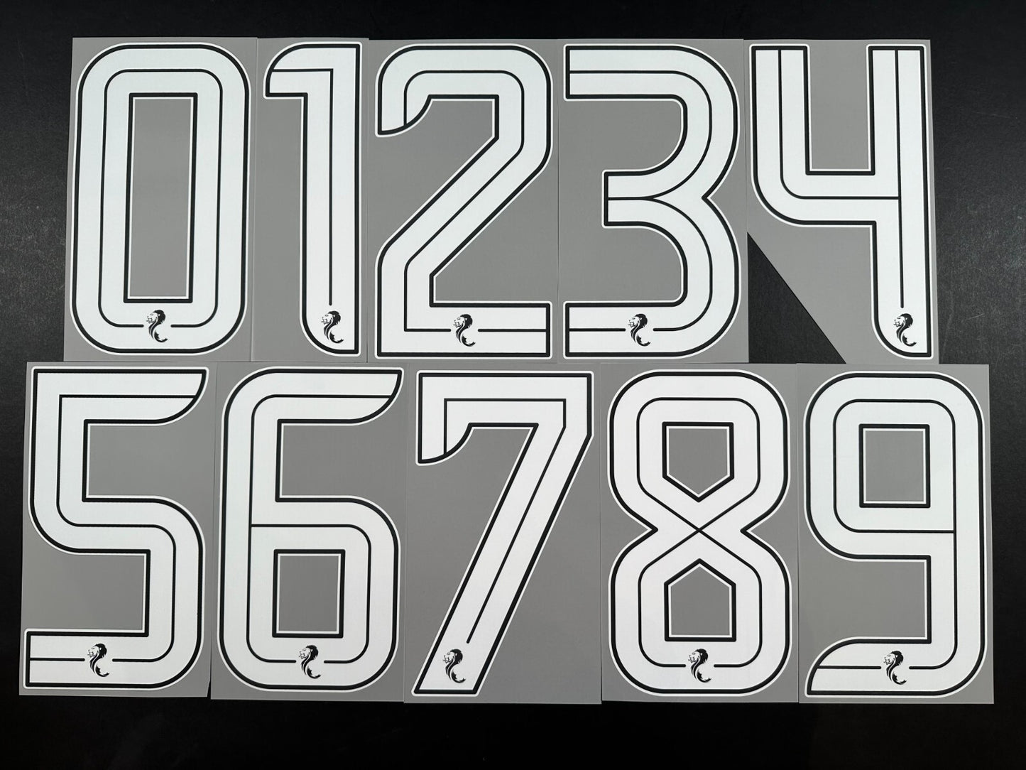 2024 2025 OFFICIAL ELMS UK SCOTTISH SPFL WHITE PLAYER SIZE SHIRT NUMBERS
