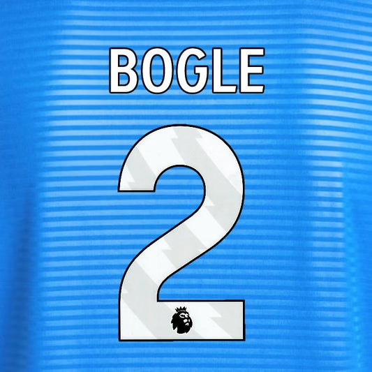 2025 2026 OFFICIAL LEEDS UNITED BOGLE 2 WHITE AWAY PLAYER SIZE NAMESET