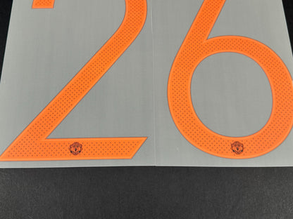 MAN UNITED 2020 2021 HENDERSON 26 OFFICIAL GK CUP ORANGE PLAYER SIZE NAMESET