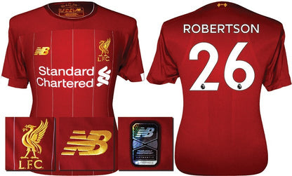 BNWT 2019 2020 NEW BALANCE LIVERPOOL HOME SHIRT ROBERTSON 26 MENS