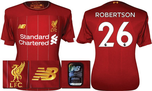 BNWT 2019 2020 NEW BALANCE LIVERPOOL HOME SHIRT ROBERTSON 26 MENS