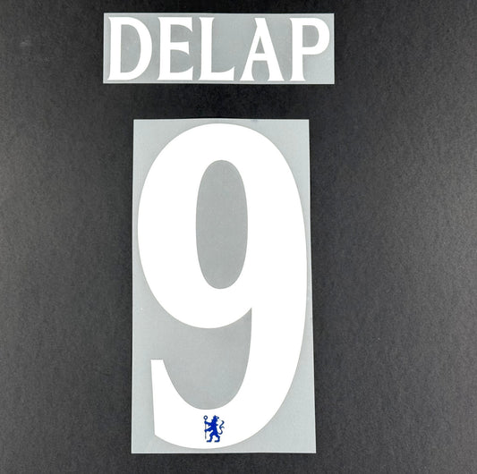 2025 2026 OFFICIAL CHELSEA HOME DELAP 9 CUP PRINT PLAYER SIZE NAMESET