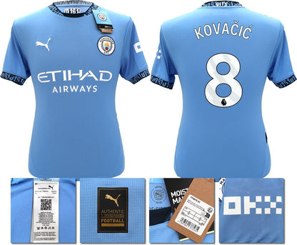 BNWT 2024 2025 MAN CITY PUMA HOME KOVACIC 8 FOOTBALL SHIRT