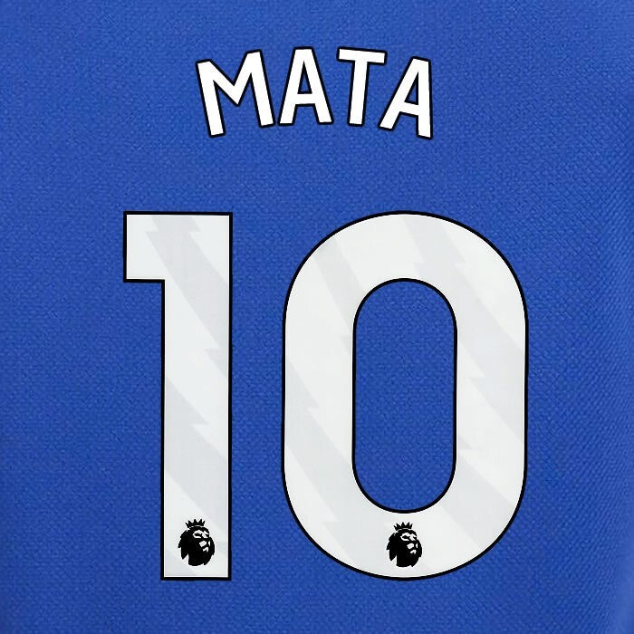 2023 2024 OFFICIAL CHELSEA MATA 10 WHITE HOME PLAYER SIZE NAMESET