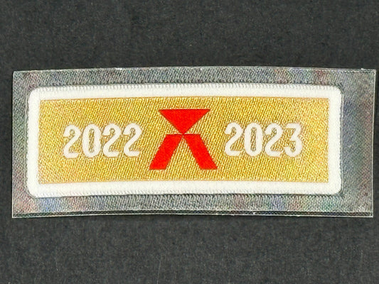 2022 2023 OFFICIAL LA LIGA CHAMPIONS WINNERS SLEEVE PATCH PLAYER SIZE 65MM