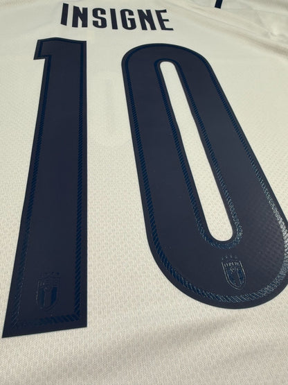 BNWT 2021 2022 ITALY AWAY PUMA FOOTBALL SHIRT INSIGNE 10 MENS MEDIUM