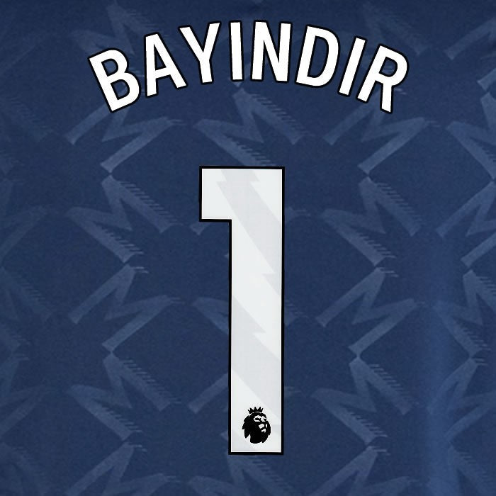 2024 2025 MANCHESTER UNITED BAYINDIR 1 AWAY WHITE PLAYER SIZE NAMESET