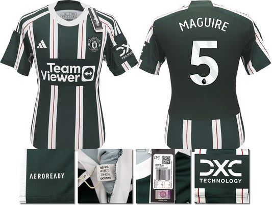 BNWT 2023 2024 MAN UTD ADIDAS AWAY SHIRT MAGUIRE 5