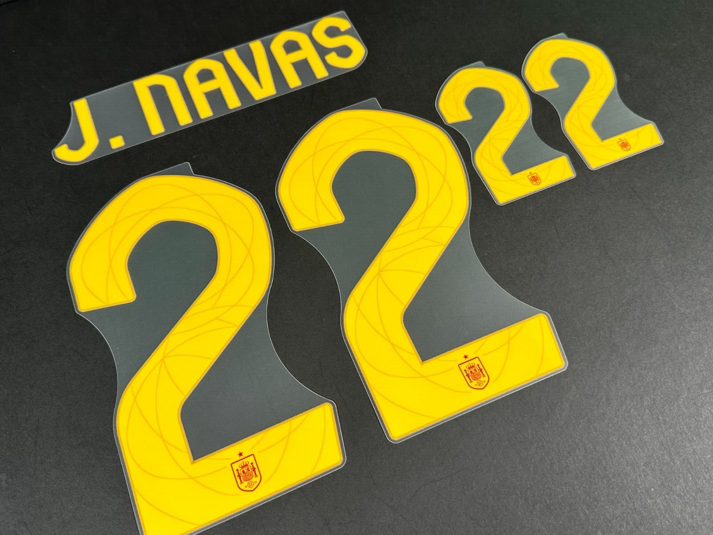 SPAIN 2024 2025 OFFICIAL AVERY DENNISON J. NAVAS 22 HOME KIDS / JUNIOR 210MM
