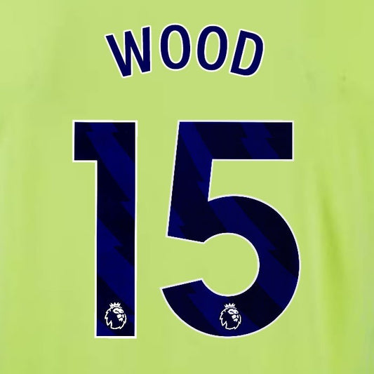 2024 2025 OFFICIAL SOUTHAMPTON WOOD 15 BLUE AWAY PLAYER SIZE NAME SET