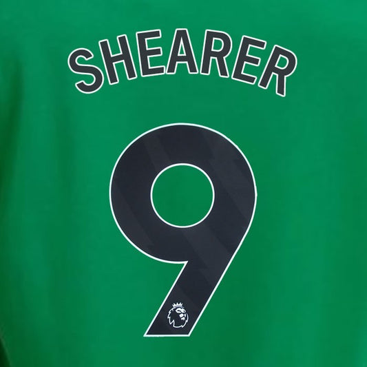 2023 2024 NEWCASTLE SHEARER 9 OFFICIAL BLACK AWAY PLAYER SIZE NAME SET