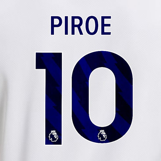2025 2026 OFFICIAL LEEDS UNITED PIROE 10 BLUE HOME PLAYER SIZE NAMESET