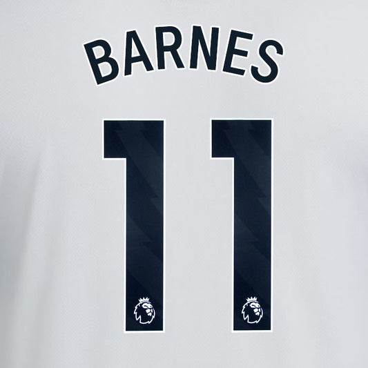 2025 2026 NEWCASTLE BARNES 11 OFFICIAL BLACK HOME PLAYER SIZE NAME SET