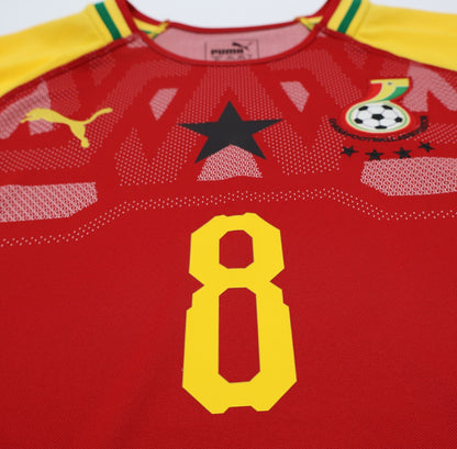 BRAND NEW PUMA GHANA 2018 2019 ESSIEN 8 HOME FOOTBALL SHIRT MEN'S SMALL