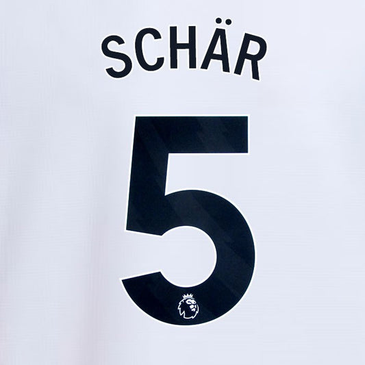 2024 2025 NEWCASTLE SCHAR 5 OFFICIAL BLACK 3RD PLAYER SIZE NAME SET