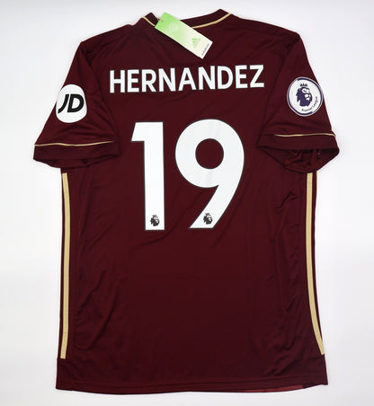 BNWT 2020 2021 LEEDS UNITED 3RD ADIDAS HERNANDEZ 19 SHIRT + PATCHES MEN'S LARGE