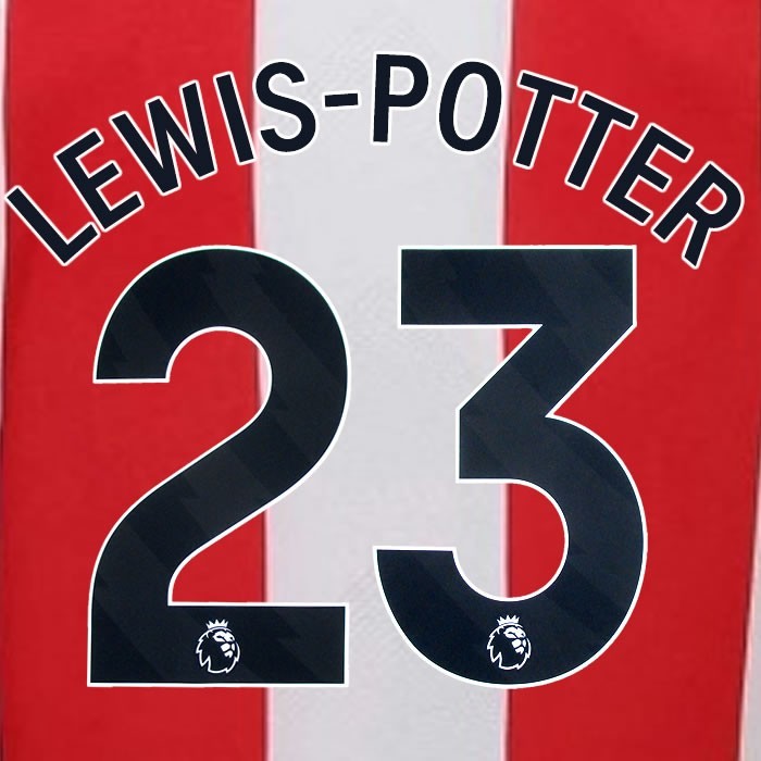 2023 2024 BRENTFORD LEWIS POTTER 23 OFFICIAL BLACK HOME PLAYER SIZE NAMESET