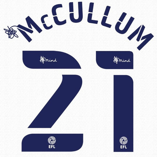 COVENTRY 2020 2021 OFFICIAL McCALLUM 21 3RD PLAYER SIZE NAME SET