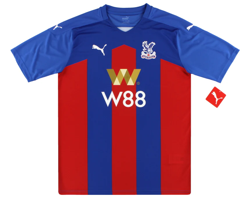 BNWT 2020 2021 CRYSTAL PALACE HOME PUMA FOOTBALL SHIRT PERSONALISED MEN'S