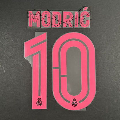 2020 2021 AVERY DENNSION REAL MADRID MODRIC 10 3RD THIRD PINK PLAYER SIZE