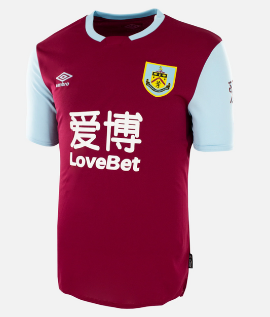 BNWT 2019 2020 BURNLEY HOME UMBRO FOOTBALL SHIRT PERSONALISED MEN'S MEDIUM