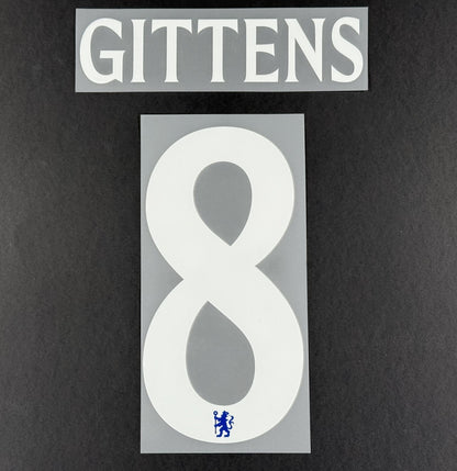 2025 2026 OFFICIAL CHELSEA HOME GITTENS 8 CUP PRINT PLAYER SIZE NAMESET
