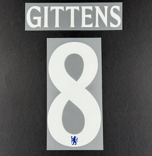 2025 2026 OFFICIAL CHELSEA HOME GITTENS 8 CUP PRINT PLAYER SIZE NAMESET