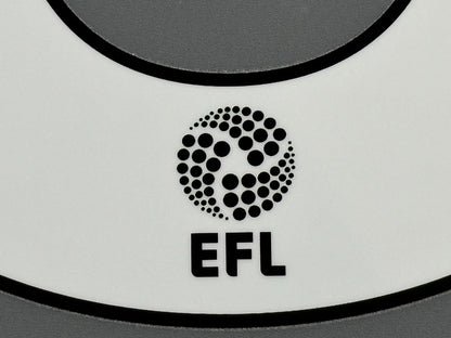 2025 2026 OFFICIAL EFL FOOTBALL LEAGUE WHITE PLAYER SIZE SHIRT NUMBERS