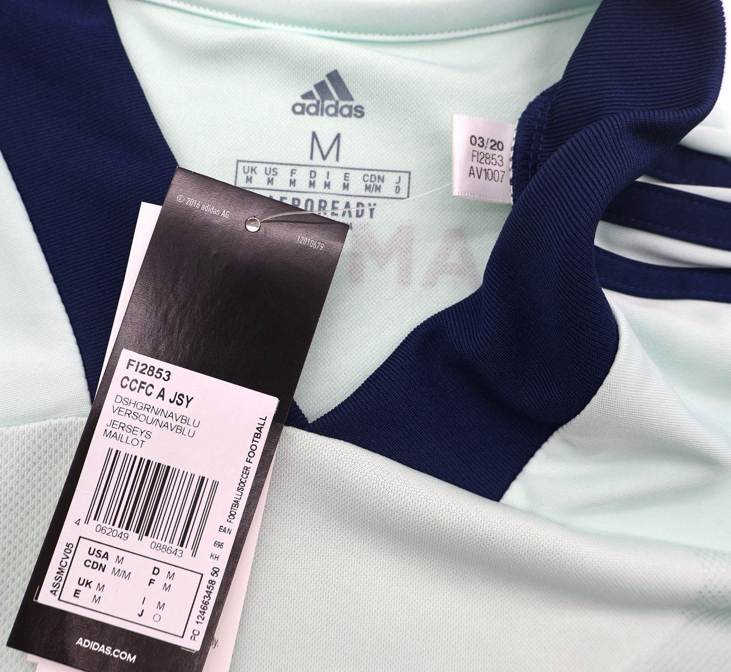 BNWT 2020 2021 ADIDAS CARDIFF CITY AWAY SHIRT MORRISON 4 MEN'S MEDIUM