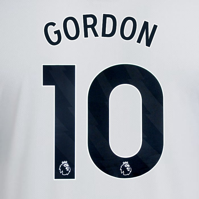 2025 2026 NEWCASTLE GORDON 10 OFFICIAL BLACK HOME PLAYER SIZE NAME SET