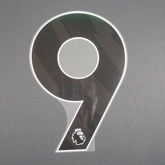 2023 2024 OFFICIAL AVERY DENNISON PREMIER LEAGUE PLAYER SIZE BLACK NUMBER 9