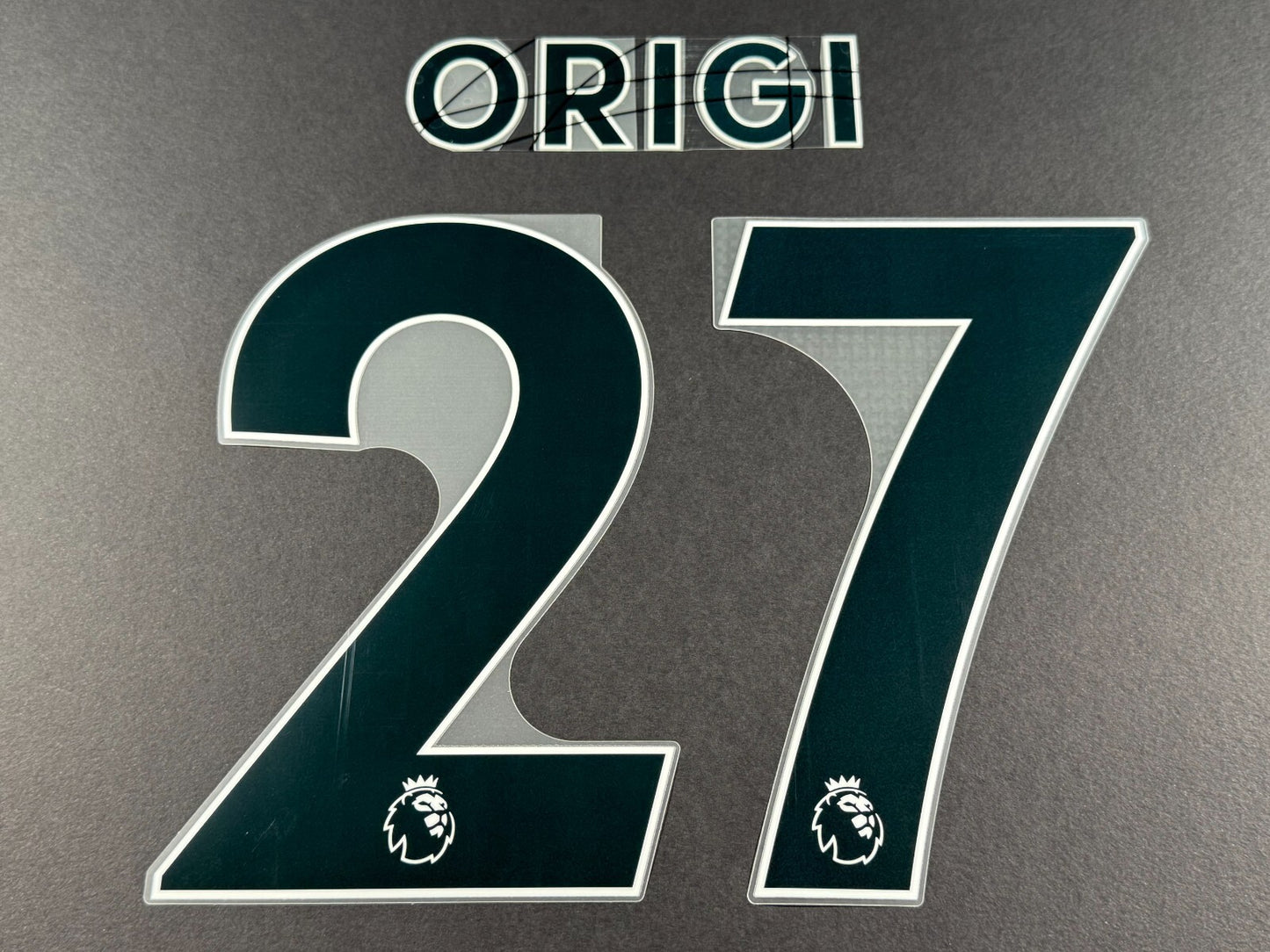 LIVERPOOL 2021 2022 ORIGI 27 OFFICIAL AVERY BLACK PLAYER SIZE NAME SET