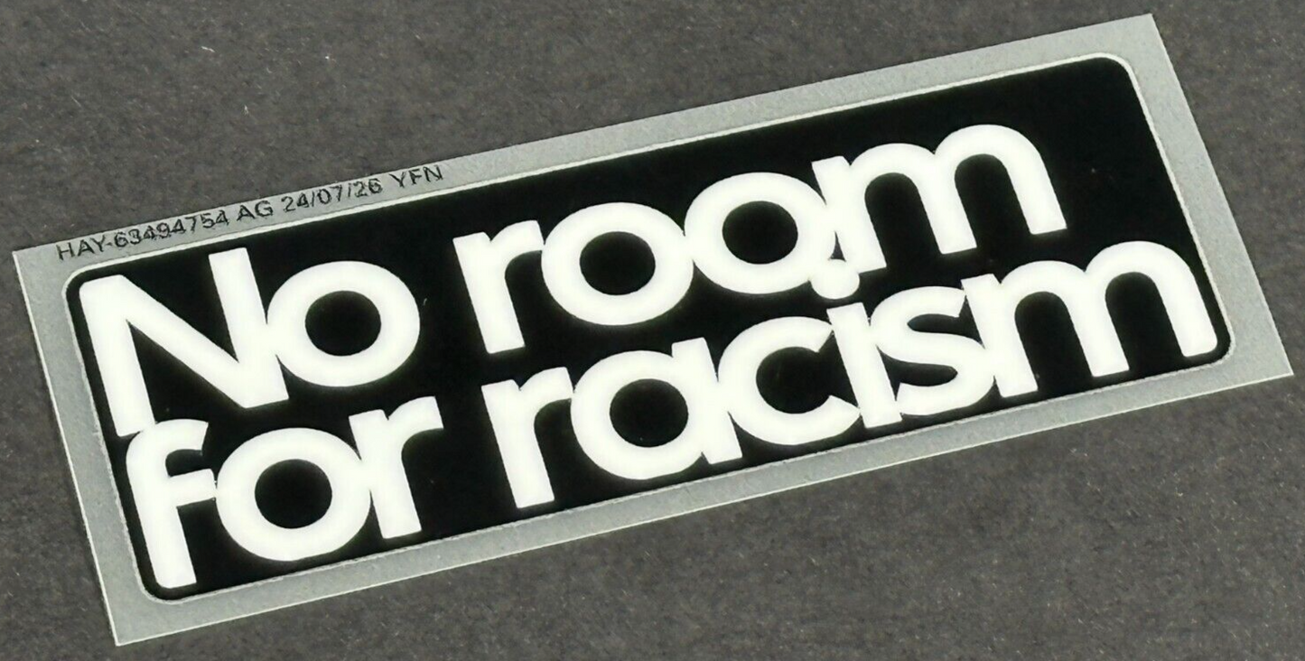 2024 2025 OFFICIAL AVERY DENNISON PREMIER LEAGUE NO ROOM FOR RACISM PATCH 8CM