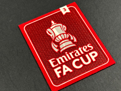 2024 OFFICIAL SPORTING ID EMIRATES FA CUP WEST HAM FC 3 X WINNERS PATCH