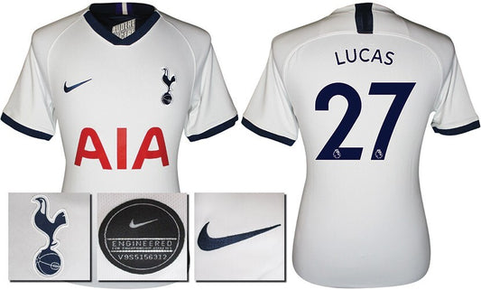 BNWT 2019 2020 NIKE TOTTENHAM HOTSPUR LUCAS 27 HOME SHIRT MEN'S
