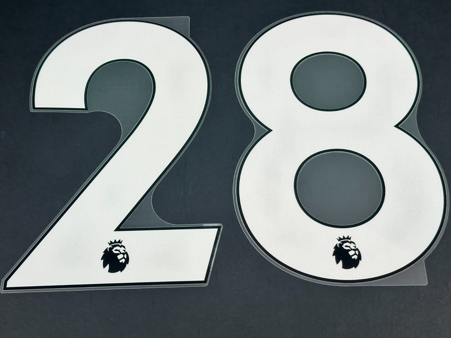 WEST HAM 2019-23 SOUCEK 28 OFFICIAL AVERY DENNISON WHITE PLAYER SIZE NAME SET