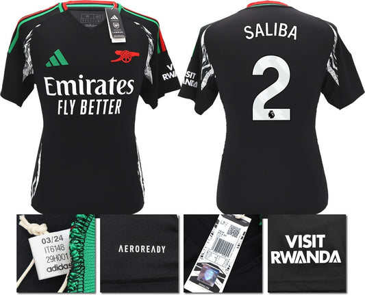 BNWT 2024/2025 ARSENAL F.C. ADIDAS AWAY SHIRT SALIBA 2