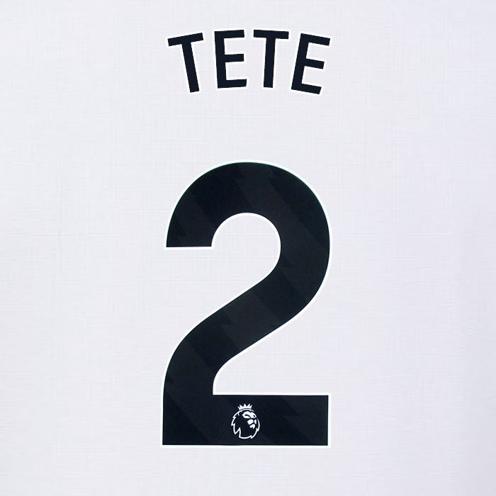 2024 2025 OFFICIAL FULHAM AVERY DENNISON TETE 2 HOME PLAYER SIZE NAMESET