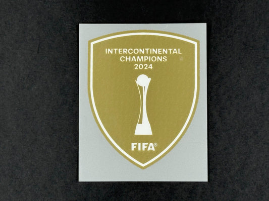 2526 OFFICIAL INTERCONTINENTAL CHAMPIONS 2024 REAL MADRID PATCH PLAYER SIZE 70MM