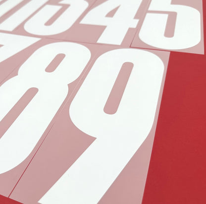 2020 2021 OFFICIAL STILSCREEN CZECH REPUBLIC HOME WHITE SHIRT NUMBERS 280MM