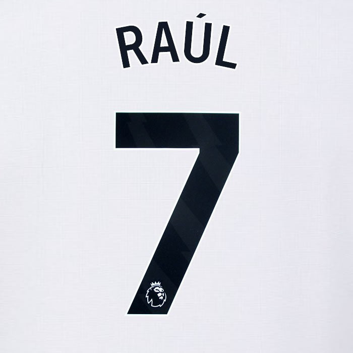 2024 2025 OFFICIAL FULHAM AVERY DENNISON RAUL 7 HOME PLAYER SIZE NAMESET