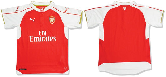 BRAND NEW PUMA ARSENAL HOME SHIRT 2015 2016 KIDS SIZE 13-14 YEARS