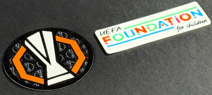 2024 2025 OFFICIAL SPORTING ID UEFA EUROPA LEAGUE & FOUNDATION SLEEVE PATCH SET