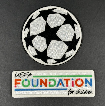 2024 2025 SPORTING ID CHAMPIONS LEAGUE STARBALL & FOUNDATION PLAYER SLEEVE PATCH