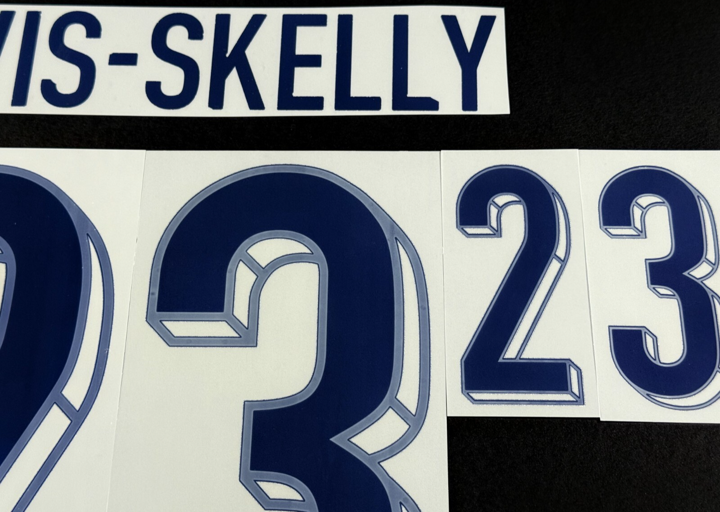 ENGLAND 2024-2025 OFFICIAL SPORTING ID LEWIS - SKELLY 23 HOME PLAYER NAME SET
