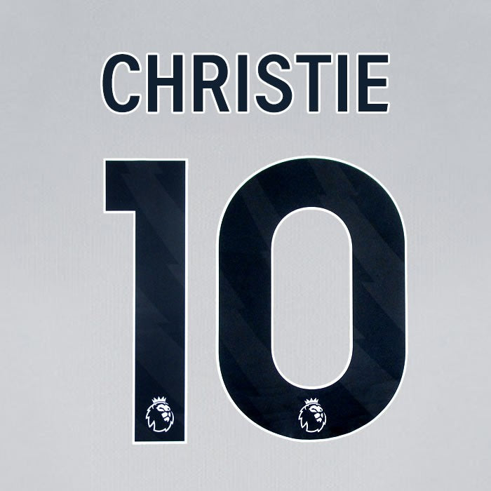 2024 2025 BOURNEMOUTH CHRISTIE 10 BLACK AWAY PLAYER SIZE NAME SET