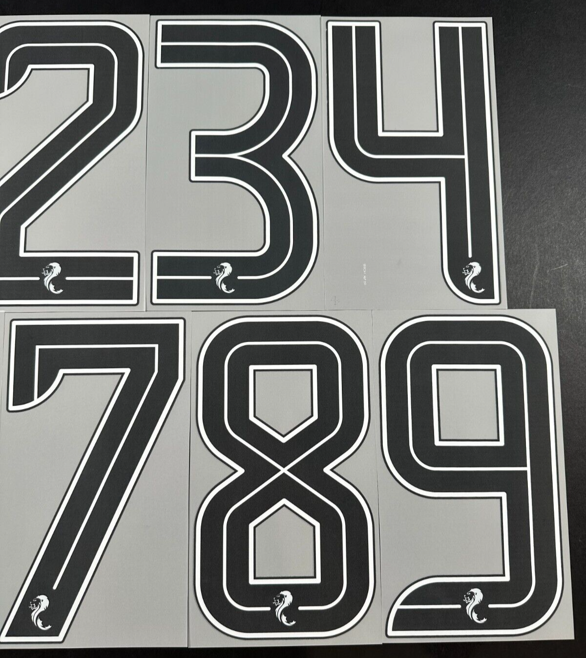2024 2025 OFFICIAL ELMS UK SCOTTISH SPFL BLACK PLAYER SIZE SHIRT NUMBERS