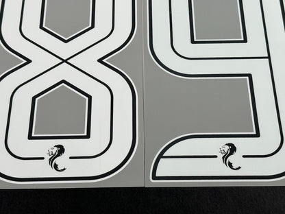 2024 2025 OFFICIAL ELMS UK SCOTTISH SPFL WHITE PLAYER SIZE SHIRT NUMBERS