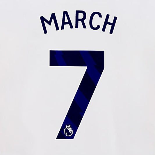 2024 2025 OFFICIAL BRIGHTON MARCH 7 HOME BLUE PLAYER SIZE NAMESET